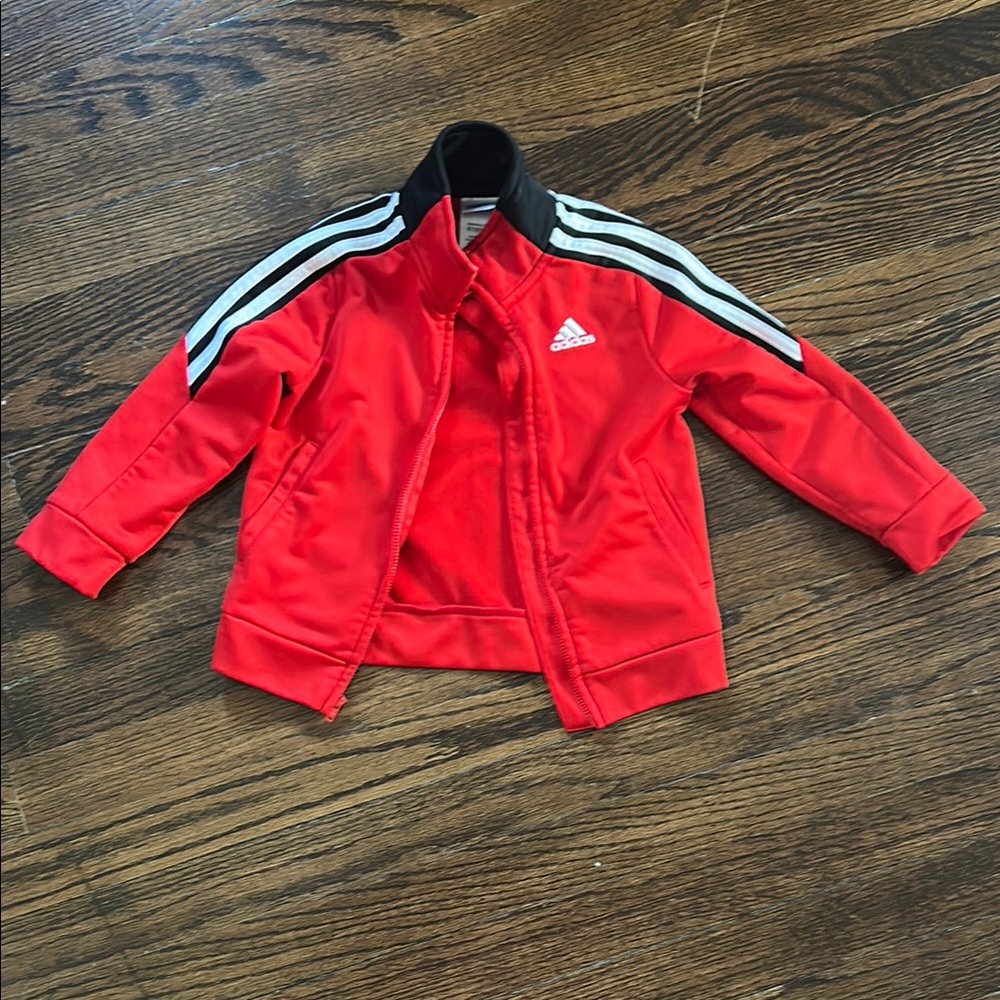Adidas Red Track Jacket